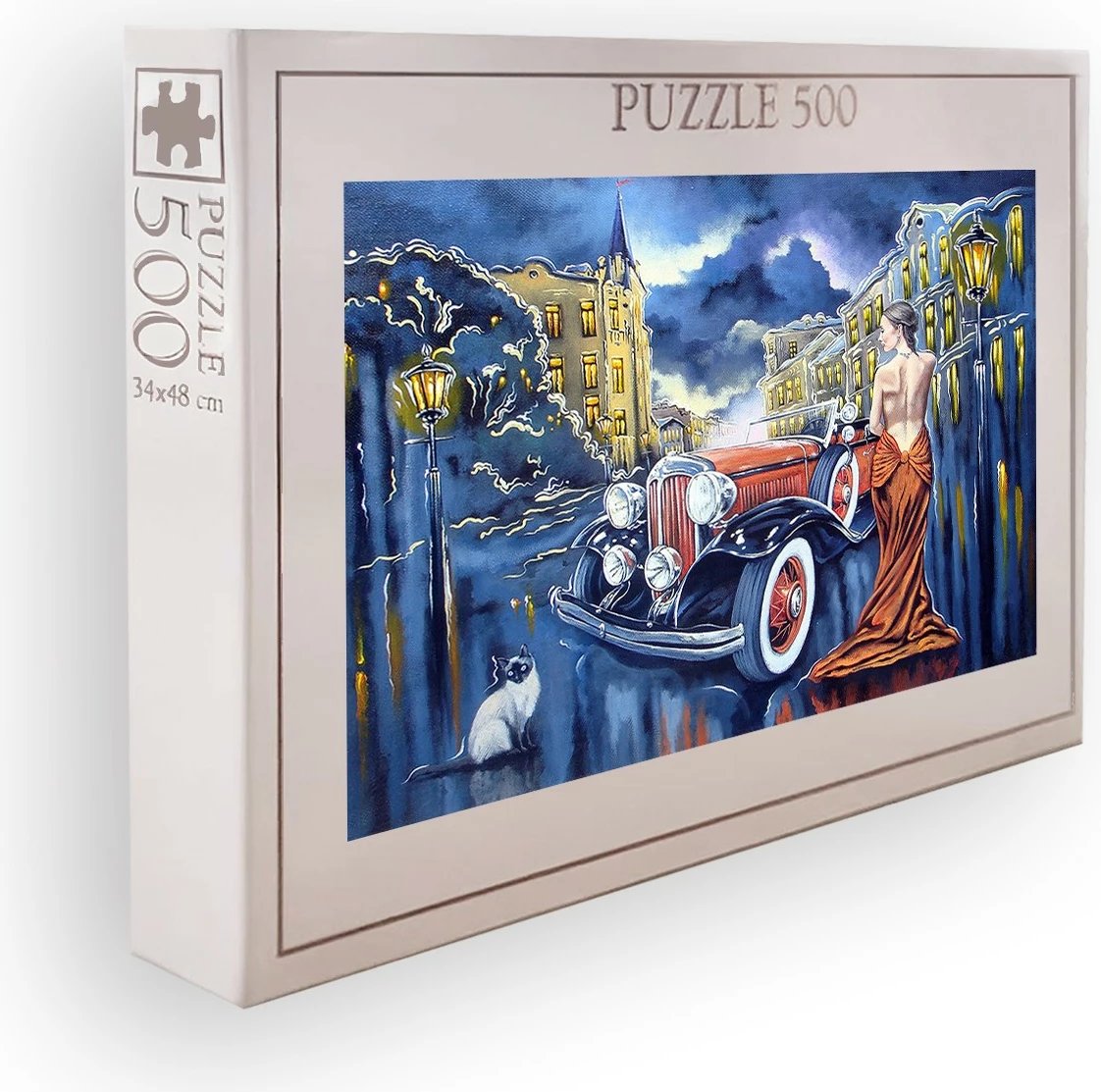 Puzzle 500 copë, Evila Originals, PZL_0135_500, shumëngjyrësh