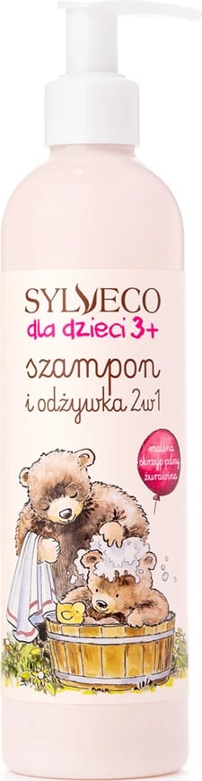 Shampon dhe balsam 2-në-1 për fëmijë SYLVECO uniseks 300ml
