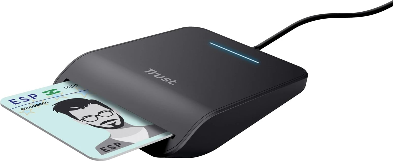 Lexues kartelash të mençura Trust Primo, USB, i zi