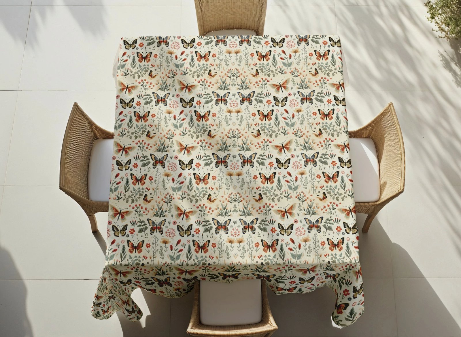 Mbulesë tavoline Hermia, Asr-tblclt25-4, 140x140cm