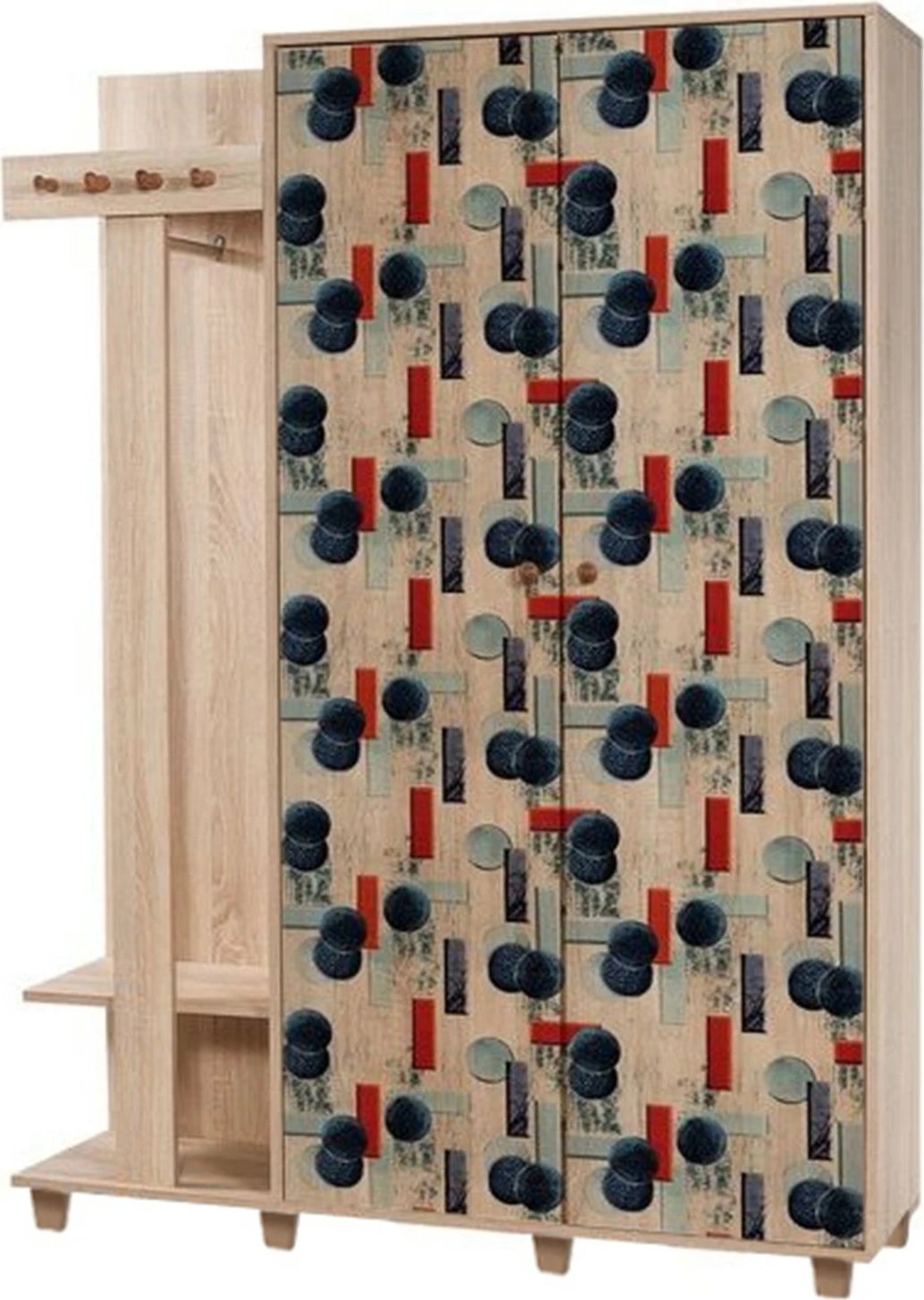 Stendë për korridor, ngjyrë lisi Sonoma, Garmanto 135-520