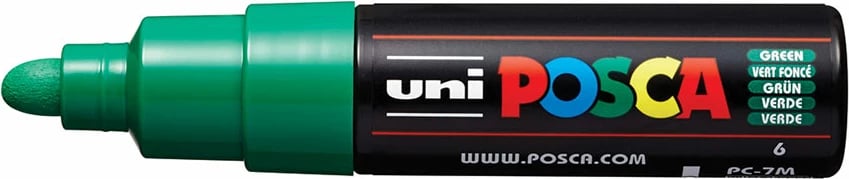 Marker Uni-pc-7m Posca i gjelbër