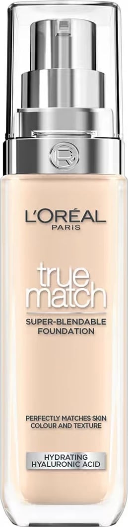Fondatinë për femra L'Oreal Paris True Match 1.R./1.C. Cool Undertone/Rose Ivory 30ml