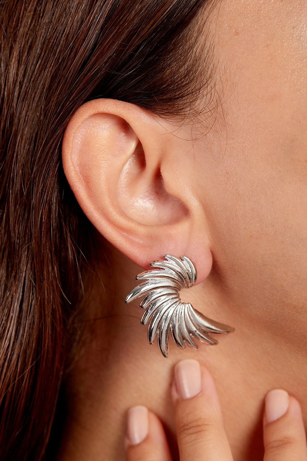 Vathë metalik, ngjyrë argjendi, Elika, ELKGC68437