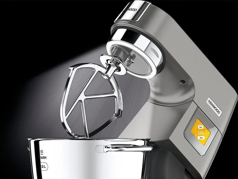 Kenwood KWL90.004SI përpunues ushqimi 1400 W 7 L Argjendi Peshorja e integruar