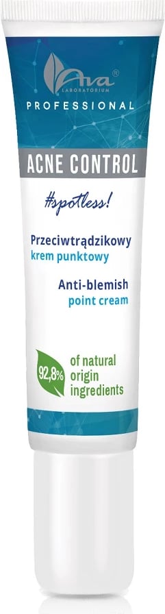 Krem për njolla për femra Ava Laboratorium Acne Control Professional Spot Treatment, 15ml
