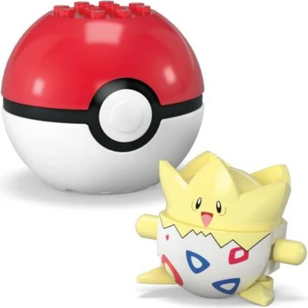 Set ndërtimi Mega Bloks Pokemon, HXP11/JCT44, 41 pjesë, Togepi dhe Piplup