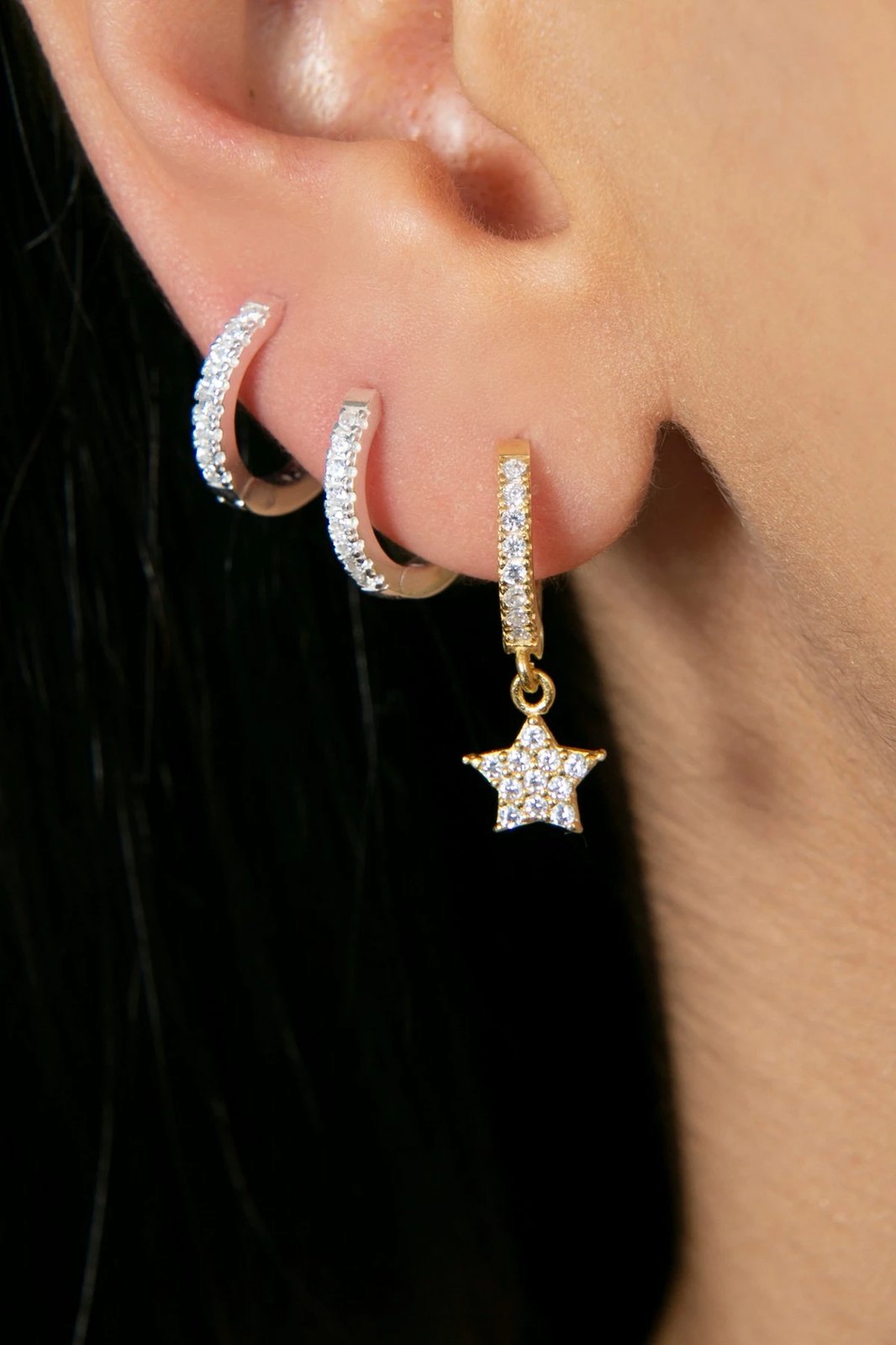 Vath argjendi Elika, shumëngjyrësh, FASET85010