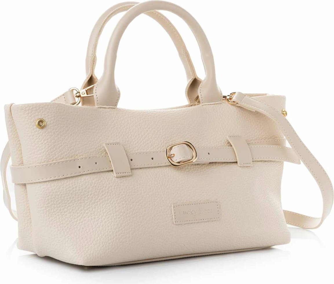 Çantë supi Lucky Bees, Grace Mini, ngjyrë krem