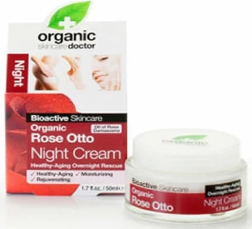 Krem nate Dr. Organic Rose Otto 50ml