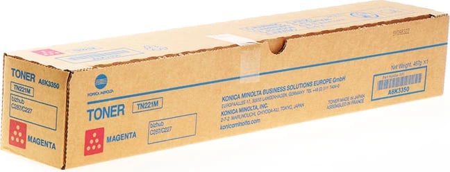 Toner, Konica Minolta, TN227M / ACVH350, 21000 faqe, magenta