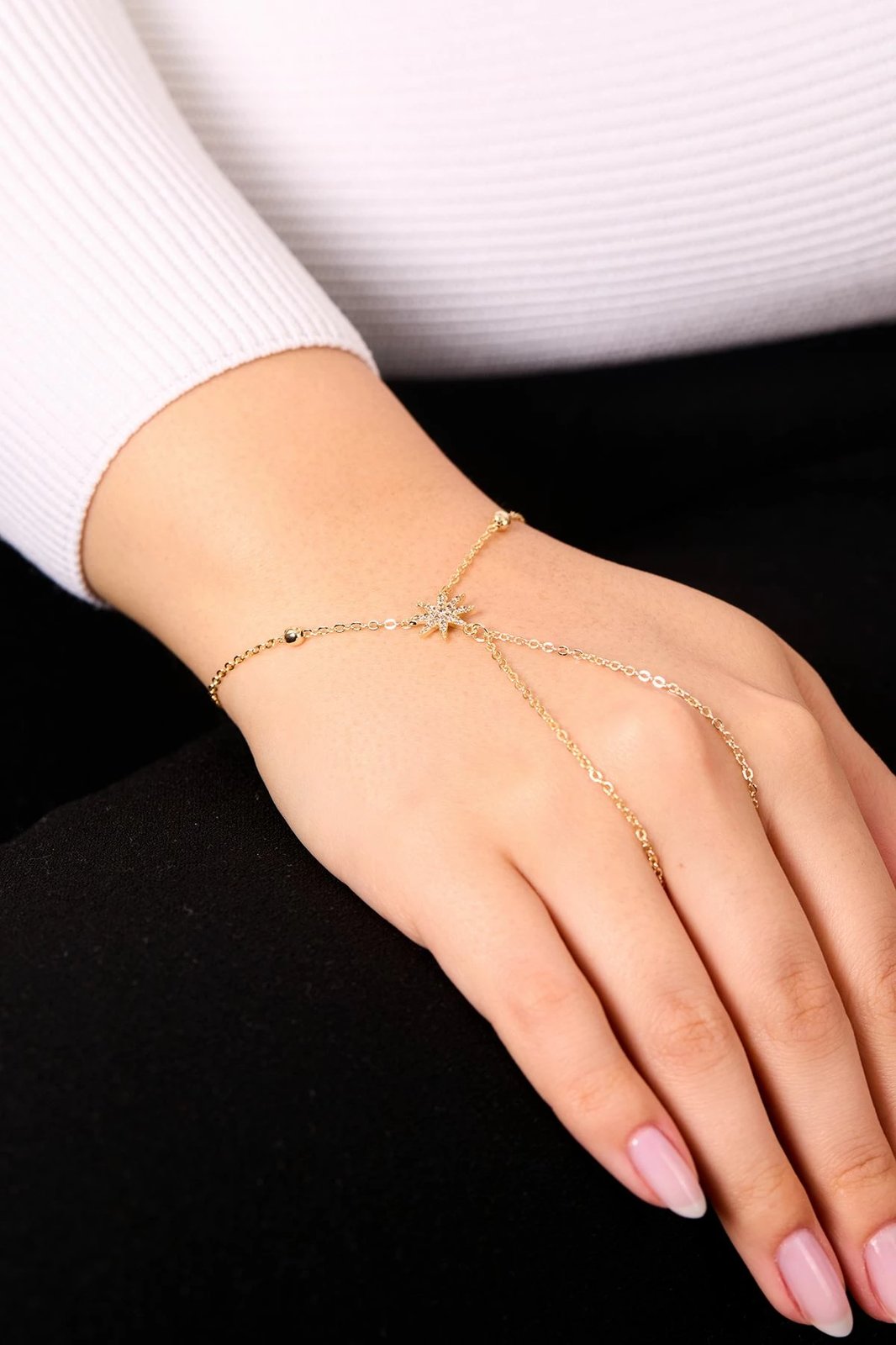 Zinxhir metali Elika, ngjyrë ari, CSHM9954