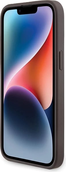 Mbështjellës Guess 4G Collection Leather Metal Logo MagSafe për iPhone 14 Pro, Kafe Mbështjellës Guess 4G Collection Leather Metal Logo MagSafe për iPhone 14 Pro, Kafe