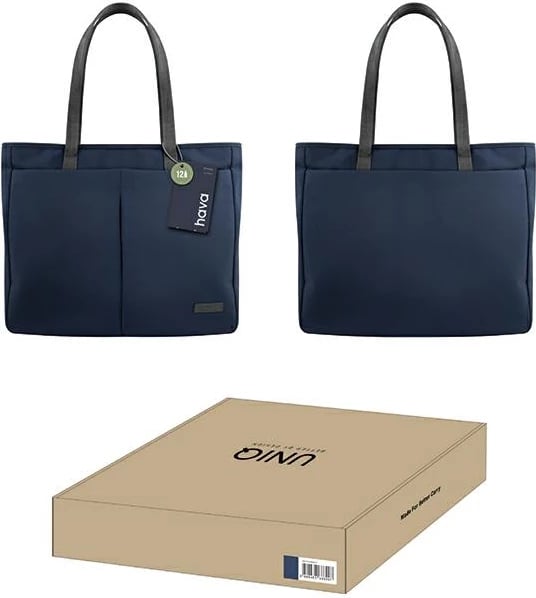 Çantë laptopi UNIQ Hava, deri 16 inç, rPET, blu