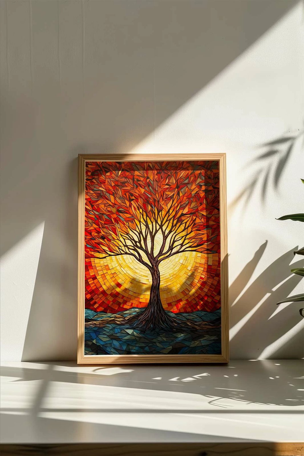 Pikturë dekorative me kornizë, Wallity, Mscartmdl5