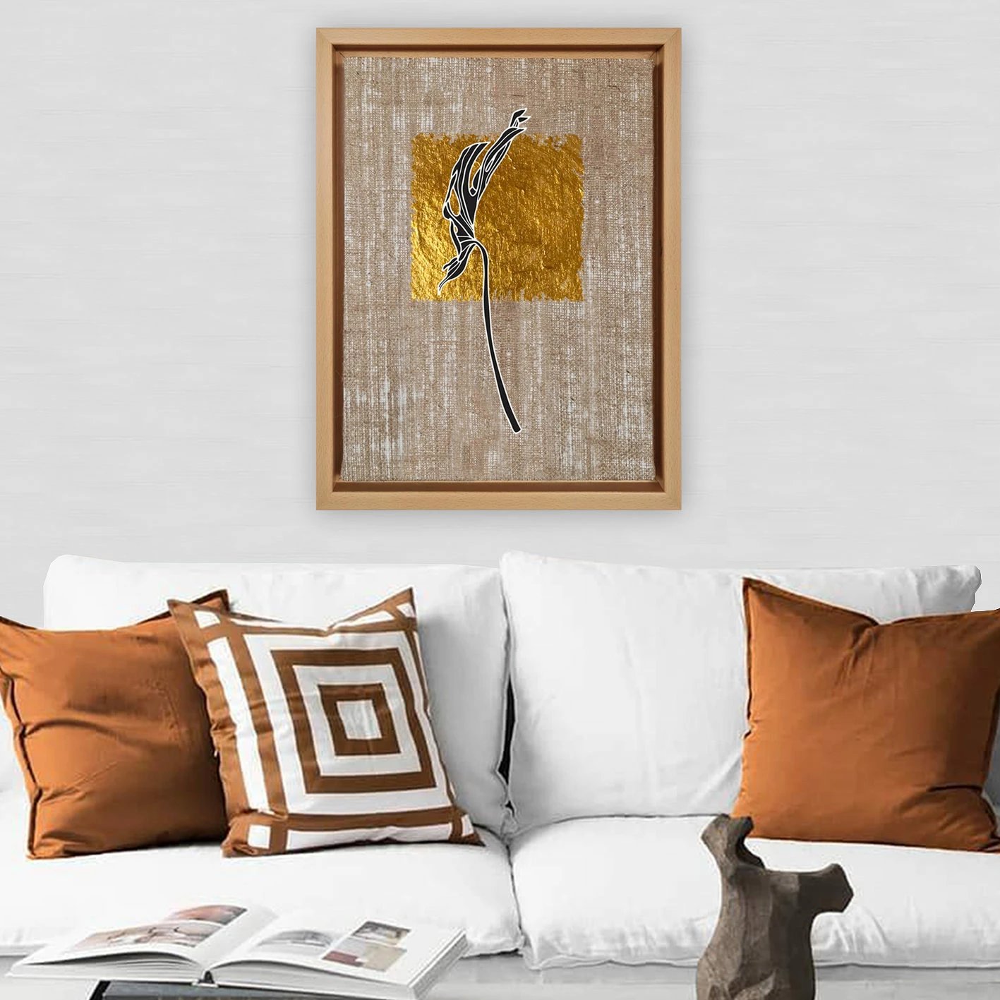 Pikturë dekorative në kanavacë, shumëngjyrëshe, Wallity, LNJ819834654915, 36x46cm