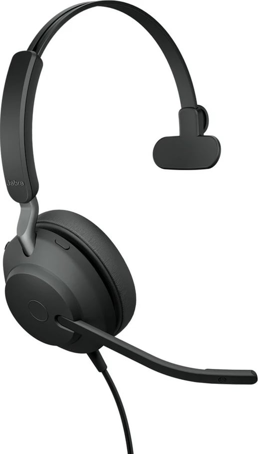Kufje Jabra Evolve2 40 SE, USB C/A, Mono, e zezë Kufje Jabra Evolve2 40 SE, USB C/A, Mono, e zezë