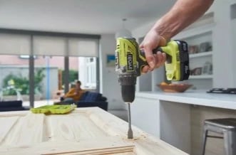 Aku-sharxhe Ryobi R18DD3-0 18V, pa bateri, gjelbër