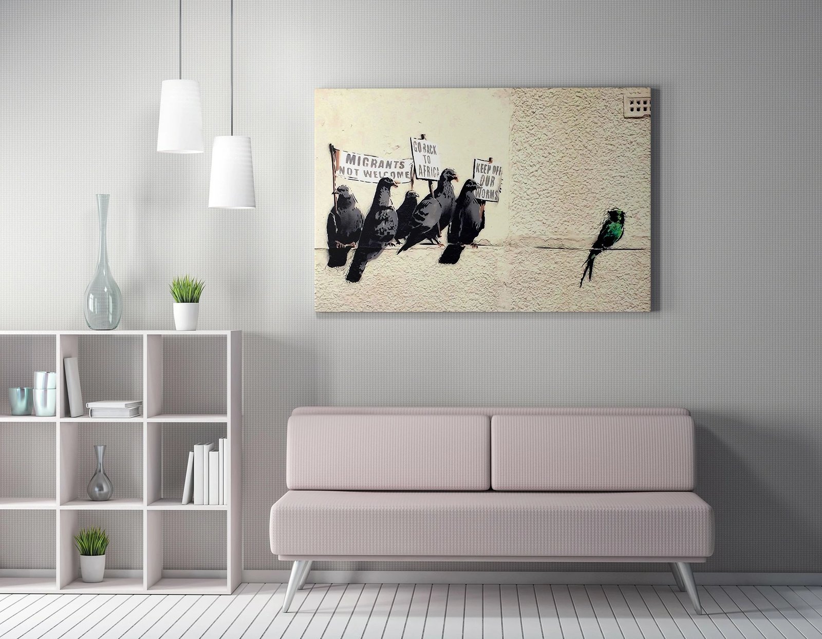 Pikturë dekorative në kanavacë Wallity, WY47, 70x100cm