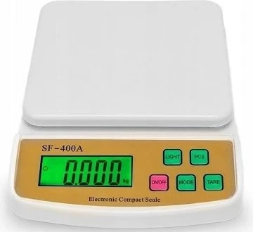 Peshore elektronike Wagi Tarczyn SF-400A, 10KG, e bardhë