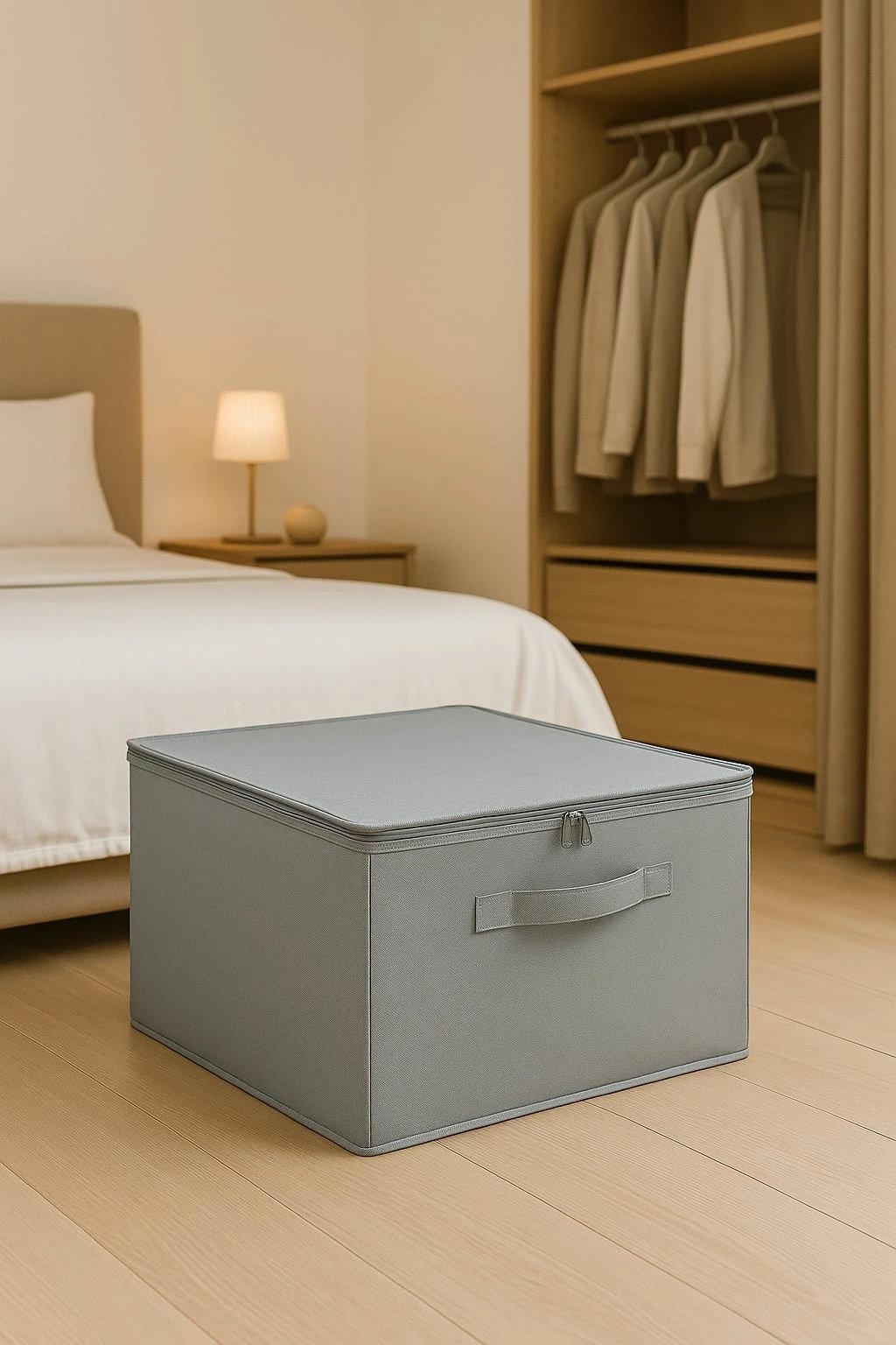 Kuti për organizim prej ndjese, gri, Evila Originals, YLC.D.H-030