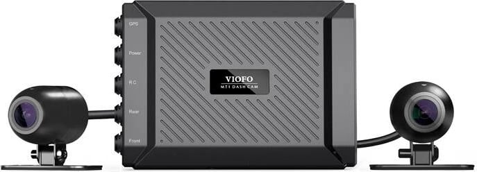 Kamerë motoçiklete Viofo MT1, 1080p, WiFi, GPS, 32GB, dy kanale, e zezë