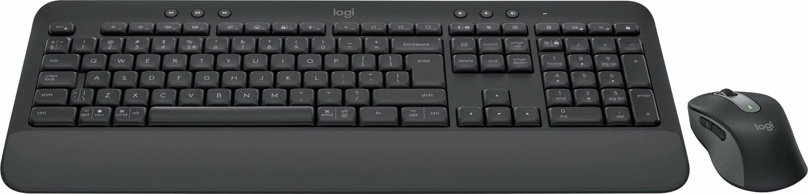 Kombo maus dhe tastierë Logitech Signature MK650, Wireless, Bluetooth, QWERTY, Grafit