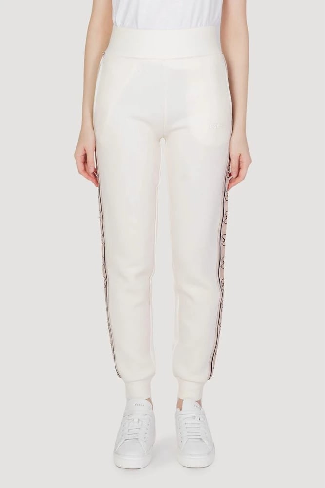 Pantallona sportive Guess Active për femra, krem