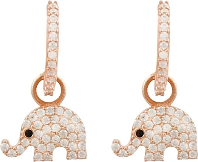 Vathë argjendi Jumeon, ngjyrë rozë e artë, 10142FİL