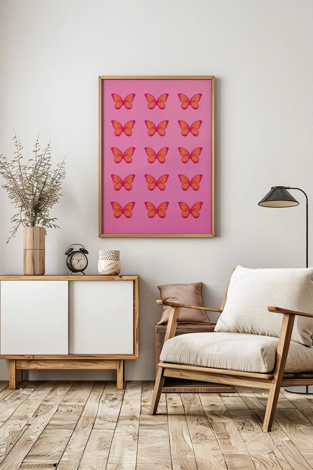 Pikturë dekorative me kornizë, Wallity, Artsrmdl16, shumëngjyrëshe, 33x48cm