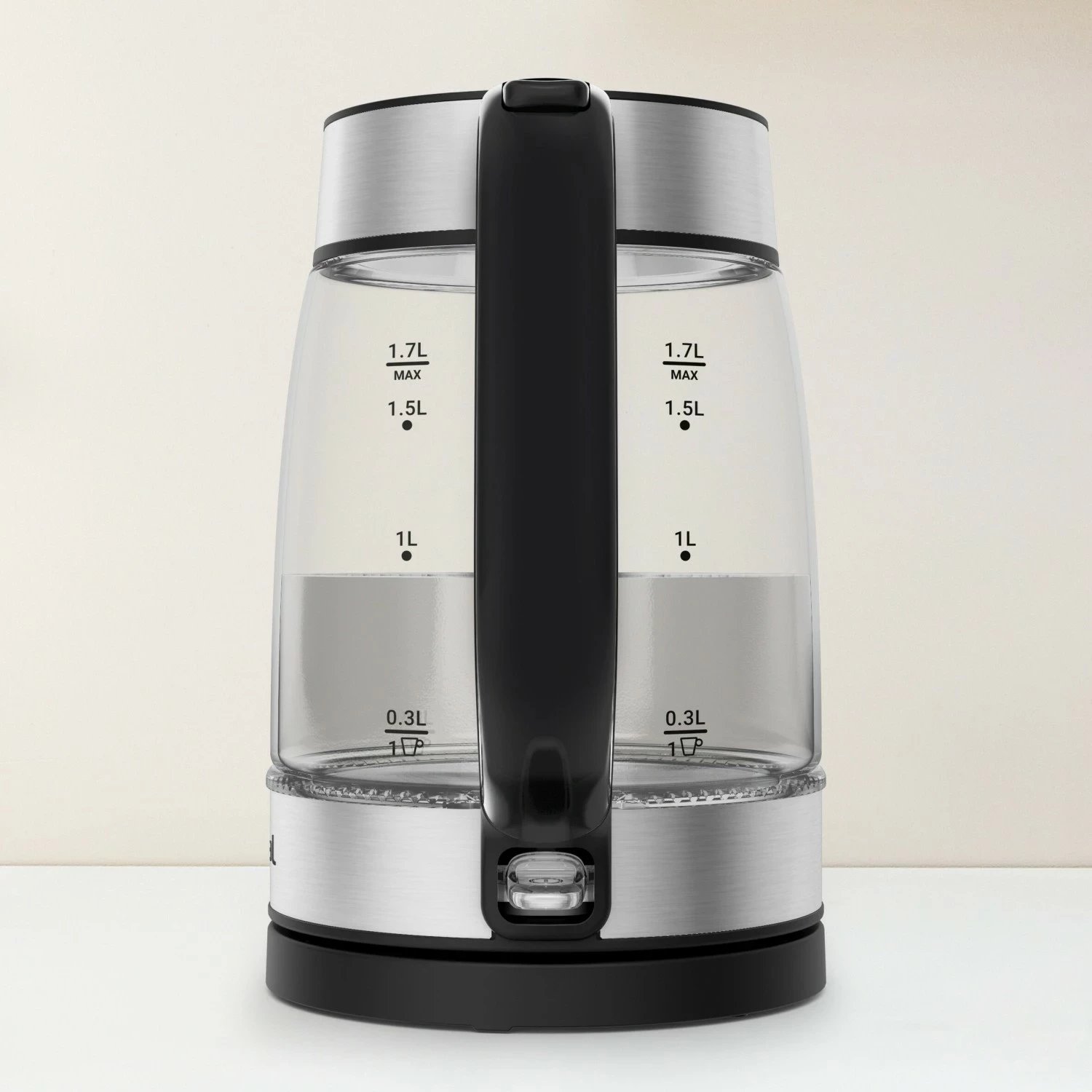 Çajnik elektrik Tefal KI605830, 1.7L, xham, argjendtë
