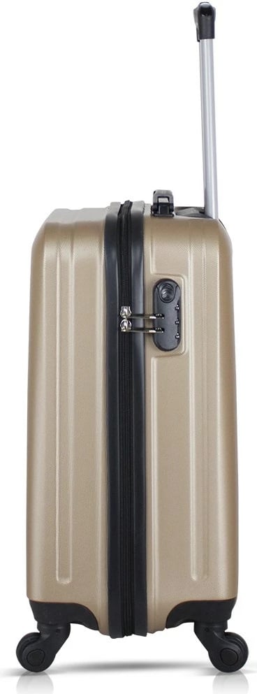 Set valixhesh (2 copë), ngjyrë ari, Zoozie Bags, 8473