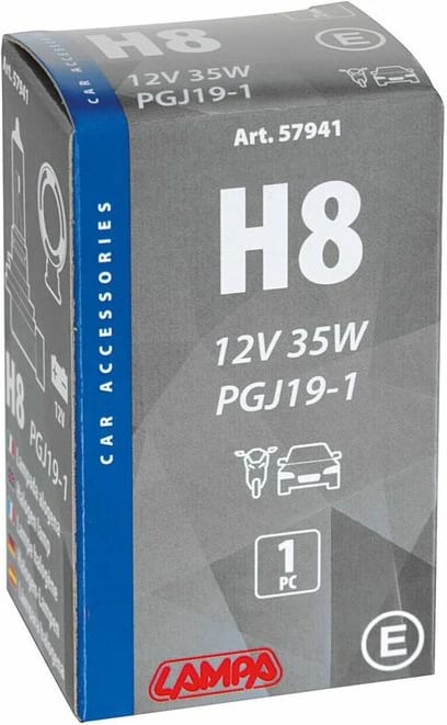 Lampa H8 12v 35w Pgj19-1 Kuti