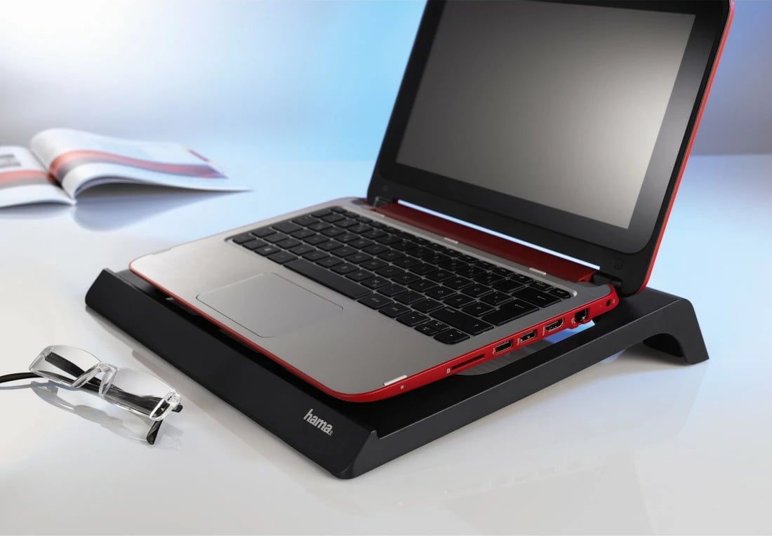 Ftohës për laptop Hama "Black Edition" 53070, 17.3 ", e zezë