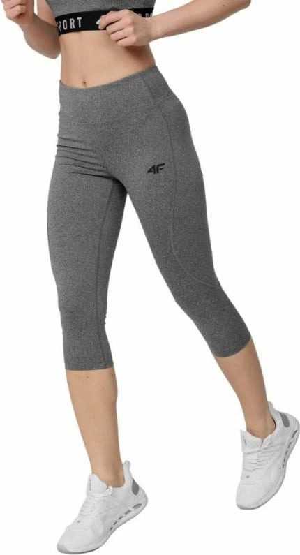 Pantallona sportive për femra 4F, gri
