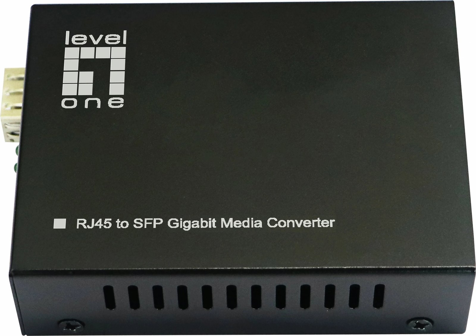 Konvertues rrjeti Level One GVT-2015, RJ45 në SFP, Gigabit, 60W, i zi