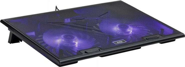 Kasë ftohëse MS COOL D105 me LED, 2x USB, e zezë