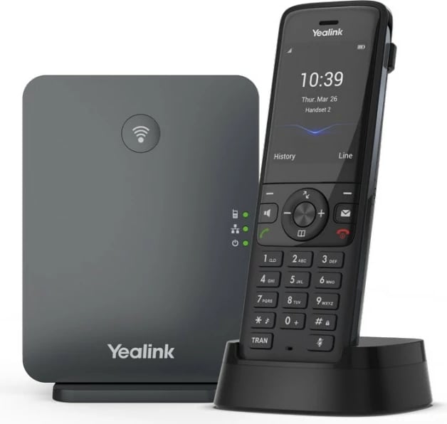 Telefon IP mobil Yealink W78P, i zi, Wireless, Desk/Wall