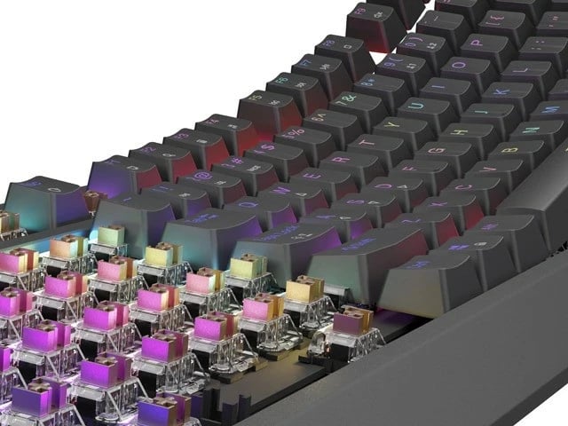 Tastierë mekanike Genesis Thor 230 TKL, Outemu Brown, RGB, anglisht, e zezë Tastierë mekanike Genesis Thor 230 TKL, Outemu Brown, RGB, anglisht, e zezë
