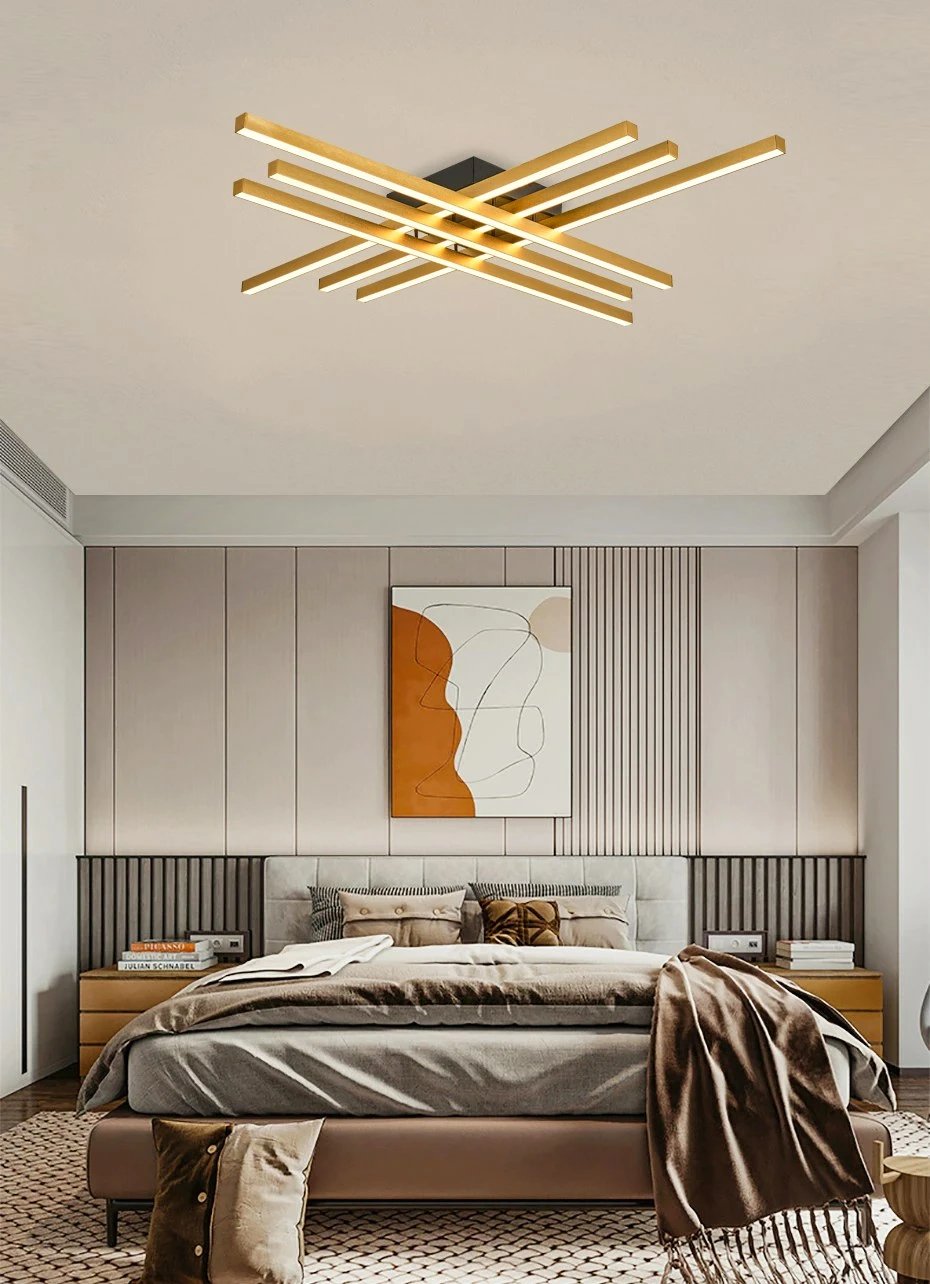 Llambë tavani Opviq, Krakow - C1144, ngjyrë ari