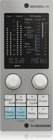 Kontroller TC Electronic Brickwall HD-DT për audio