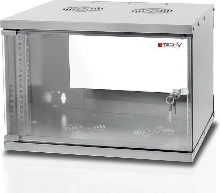 Raft për pajisje rrjeti Techly 19 6U, 19’‘, i kaltër