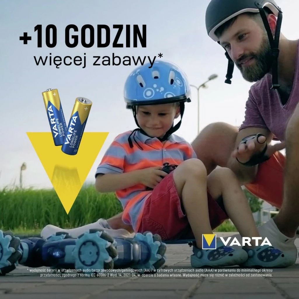 Bateri AA Varta Longlife Power, 24 copë, Alkaline, Premium Box