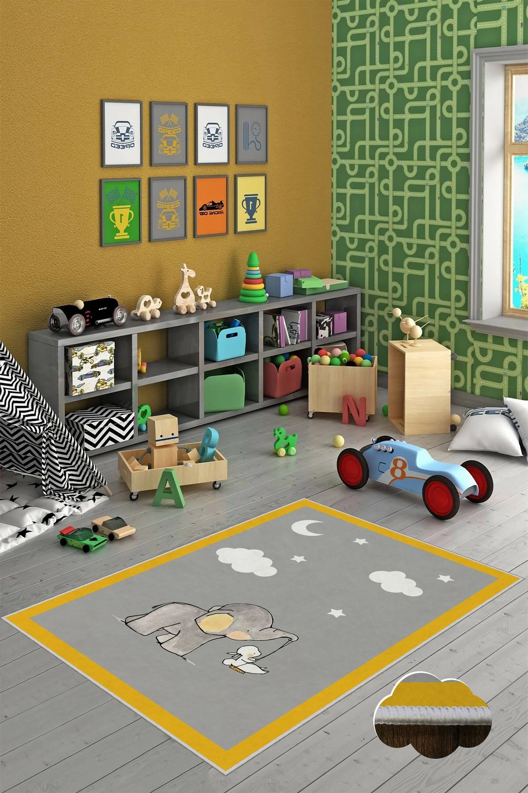 Qilim për korridor, shumëngjyrësh, Conceptum Hypnose, WOOKECE009, 100x200cm