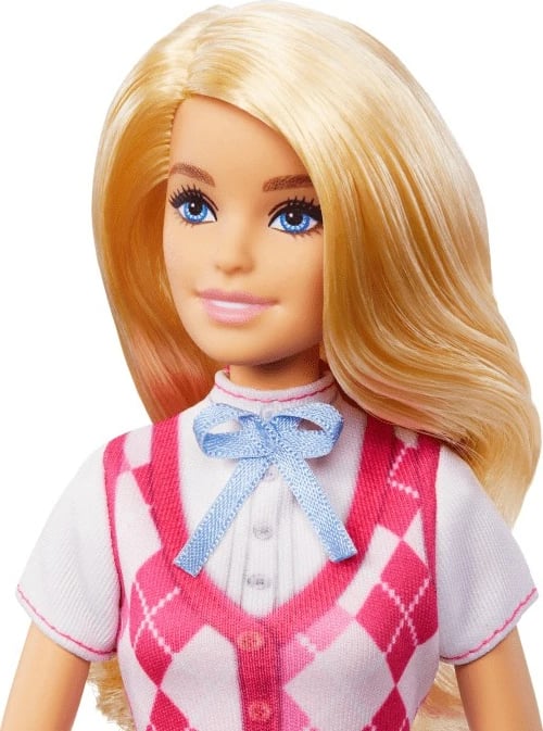 Kukull Barbie Malibu Mattel HXJ38, veshje kalërimi, rozë