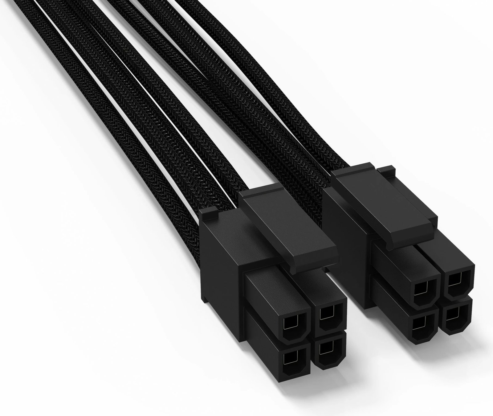 Kabllo energjie Be Quiet! CC-4420, 0.45m, 8-pin (4+4) EPS12V, e zezë