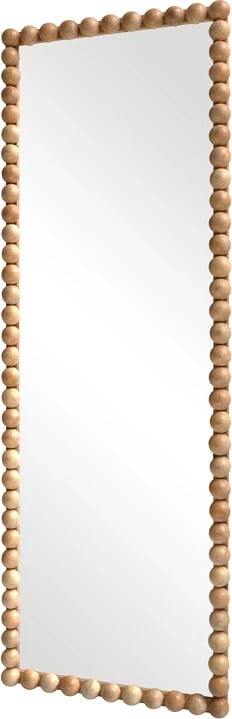 Pasqyrë muri Ledalo, dru natyral, 45x4.5x130cm