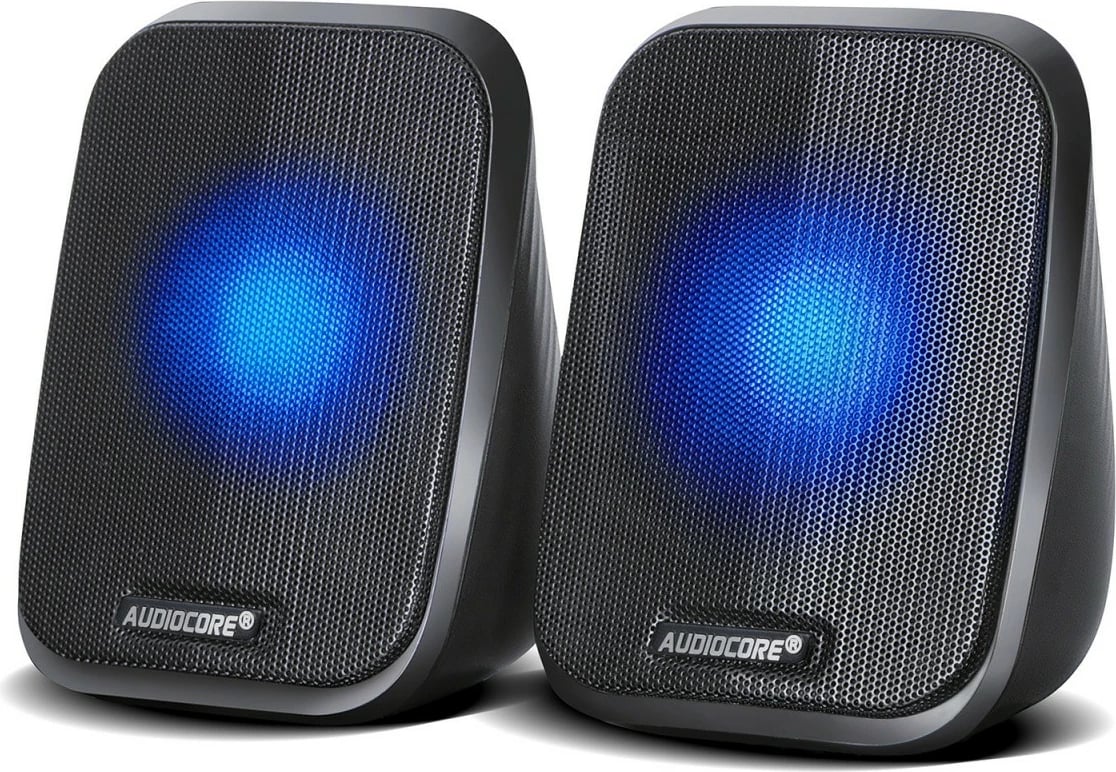 Altoparlantë kompjuteri Audiocore AC835, 6W, USB, të zi