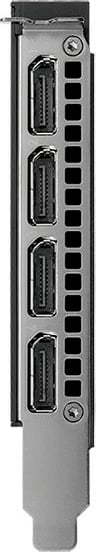 Kartelë grafike PNY RTX 4000 Ada, RTX A4000, 20 GB, GDDR6, 160 bit, PCI Express x16 4.0, 1 ventilator, e zezë