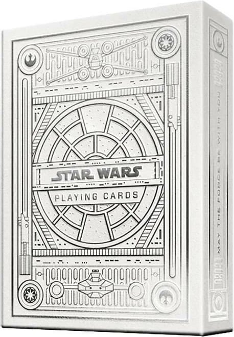 Letra loje Bicycle Star Wars Special Edition Light Side, Anglisht, Bardhë